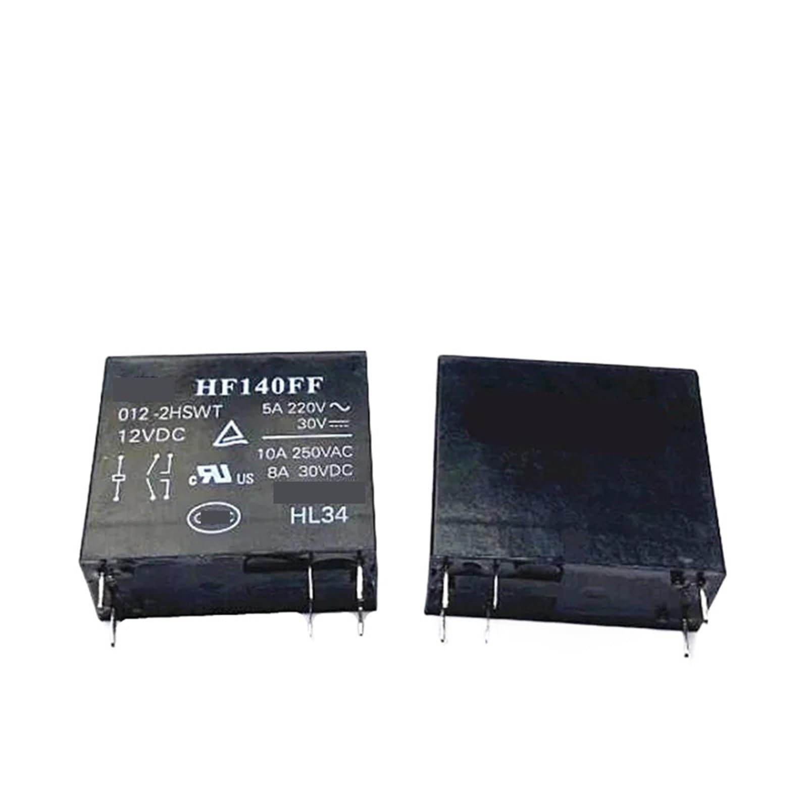HF140FF 012-2HSWT relais 12V 10A pour projets de commande électronique