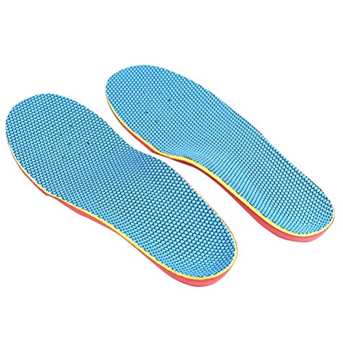 Simshew Plantilla ortopédica de Cuerpo Entero Kids Orthotic Arch Support Plantillas de Zapatos Almohadillas Pie for Caminar Senderismo Correr (Talla 19-23) Entrenador de fútbol talón de Apoyo