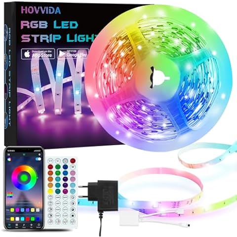 Bande LED HOVVIDA 5M RVB Cover