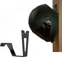 Kit 2 Suportes De Parede Para Pendurar Capacete Moto Bike Bicicleta E Acessórios