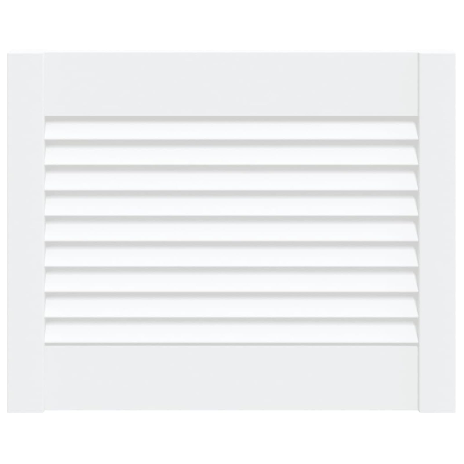 Anta a Lamelle in Legno Massello di Pino Bianca 39,5x39,4 cm,Articoli di ferramenta,Accessori ferramenta,Articoli per mobiletti,Ante per mobiletti(SPU:151145)