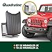 Quadratec Deluxe Hardtop Storage Hoist, Fits Jeep Wrangler JL & JK 07-23, Jeep Hardtop Storage Cart Jeep Hard Top Storage Rack Jeep Hardtop Cart Jeep Top Storage Space-Saving Hardtop Stand with Wheels