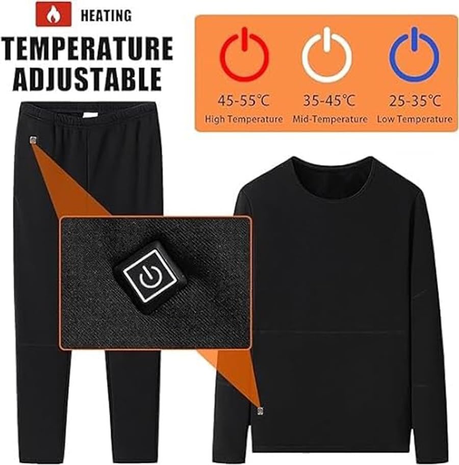 Winter Elektrische Verwarmd Ondergoed Set Motorkleding Voor Mannen En Vrouwen Thermische Fleece Tops, Broeken Warmtepak Voor Skiën 22 Zones, dames