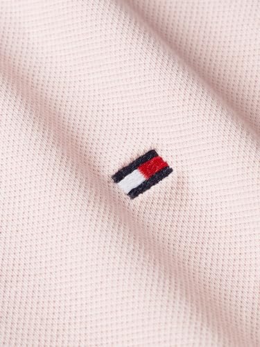 Tommy Hilfiger Damen Polokleid 1985 Slim Pique Polo Dress Ss Slim Fit, Rosa (Whimsy Pink), M – Ansicht 4