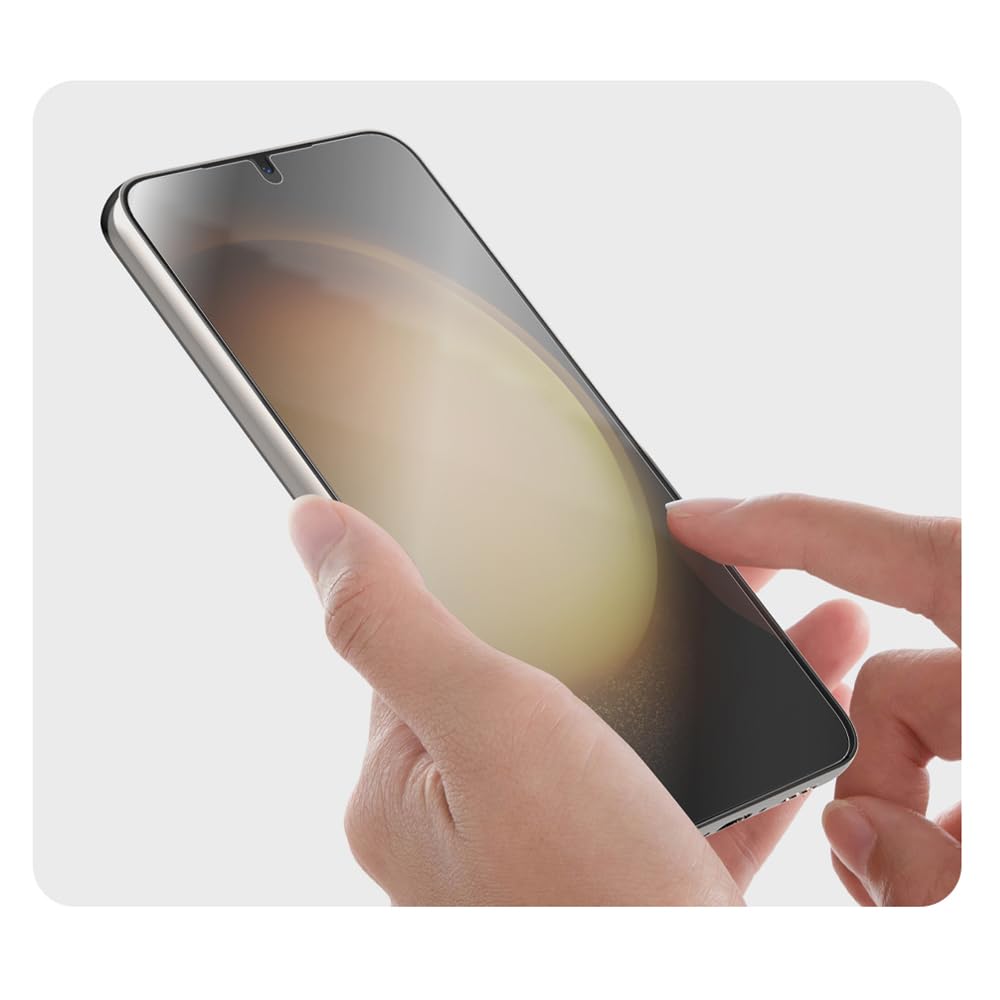 Mobeen Tempered Glass Screen Protector for Samsung Galaxy S24+, Transparent, Model GP-TTS926AEATW
