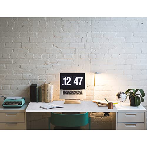 Image of Kaboon Universal Table Top 40x18 inches, Melamine Countertop for Table DIY, Work Bench, Floating Desk, Home or Commercial Use, White Rock