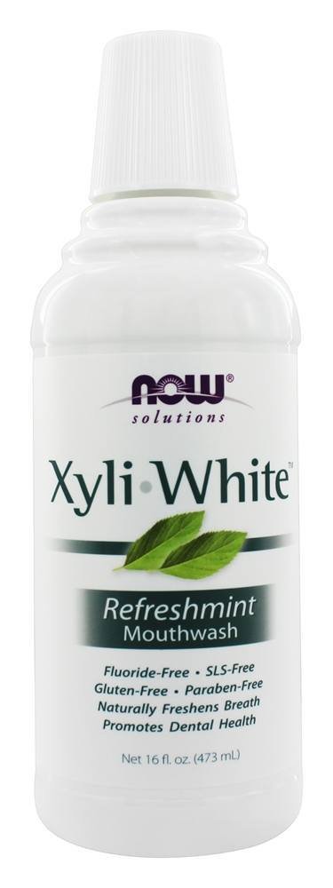 Now Foods XyliWhiteRefreshmint Mouthwash - 16 oz. 4 Pack