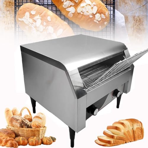 Commercial Conveyor Toaster Electric 2240W Automatic Oven With Intelligent Temperature Control, 150/300/450 Pcs/H