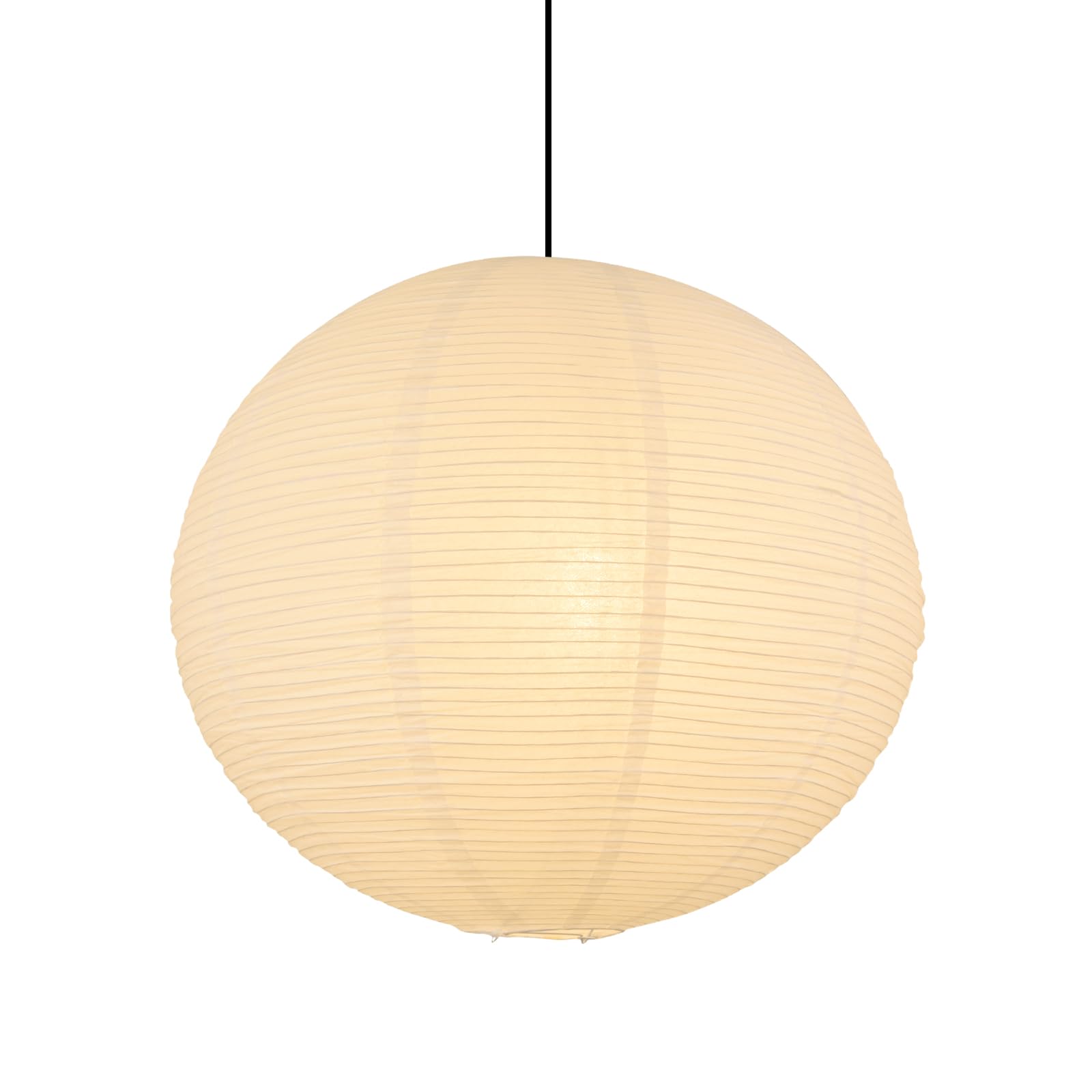 White Paper Lamp Shade, 12''x12'' Small Chinses Paper Lantern Pendant Light Shade,Round Lanpshade Home Decor Ceiling Lampshade, Foldable Lampshade