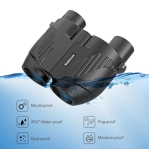20X25 Binoculars For Adults And Kids, High Power Easy Focus Binoculars With Low Light Vision, Compact Binoculars For Bird Watching And Travel #TOP5