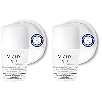 Vichy Dermo-Tolerance Deodorante Roll-On Antitraspirante, Per Pelle Sensibile o Depilata