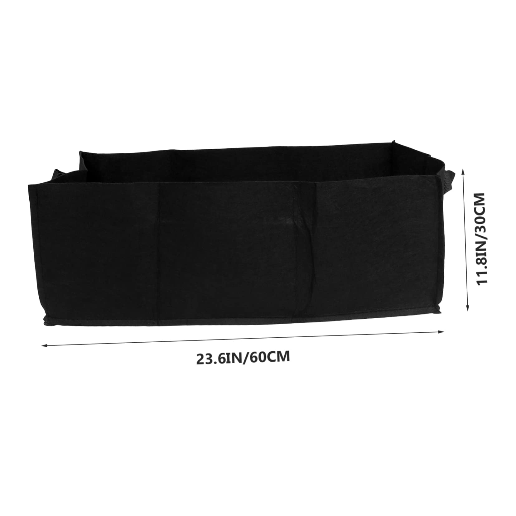 DECHOUS 6stücke Gemüse Pflanzer Tüten Quadratische Pflanztaschen Wiederverwendbar und Leicht für Anzuchtbeutel Balkon und Garten mit Guter Drainage und Wurzelatmung