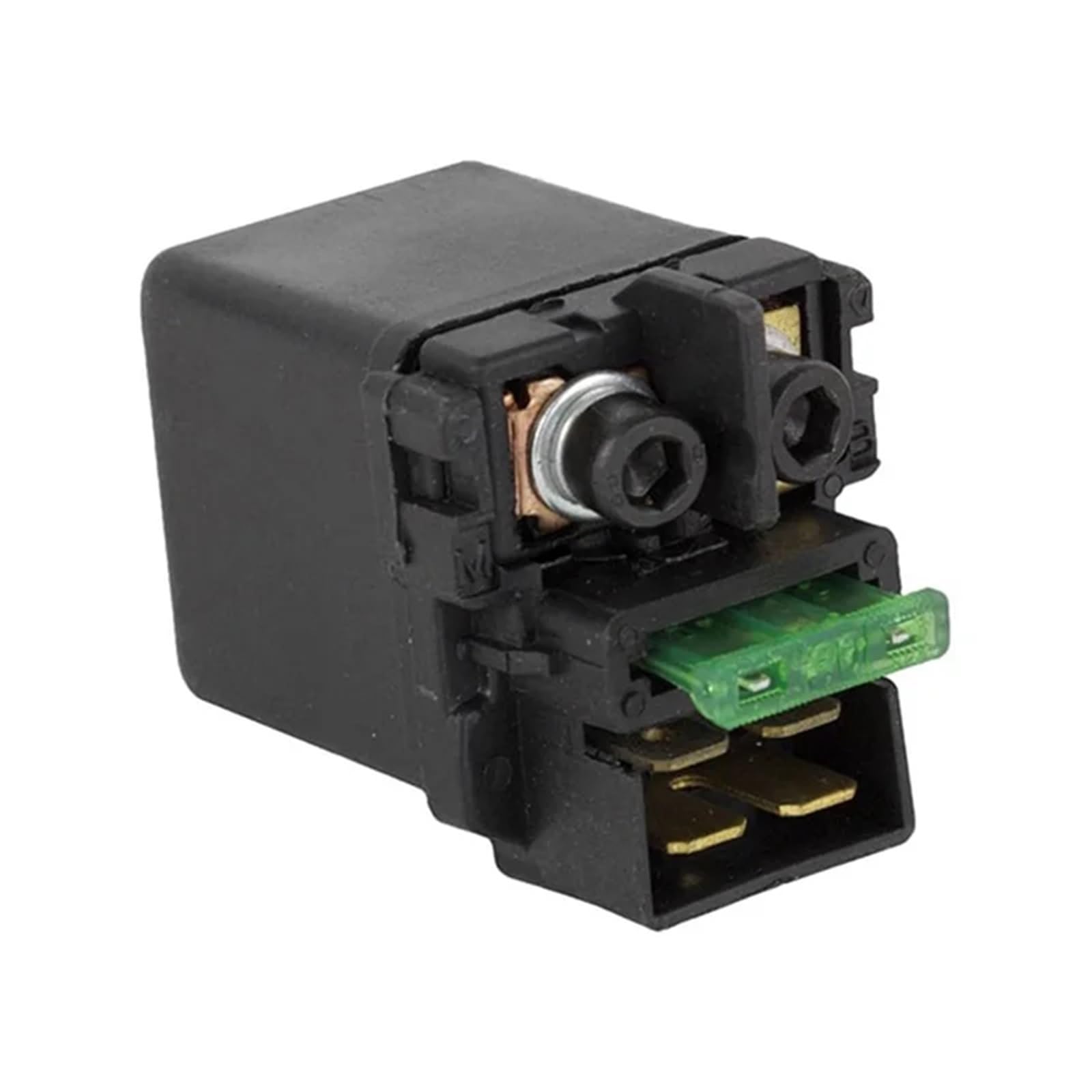 Solenoïde relais démarreur moto‌ Lot de 3 solénoïdes relais démarreur pour Honda CB750SC CB900 CBF500 CBF600 35850-MT4-000 35850-MR5-007 35850-MR5-000 Relais démarreur universel‌