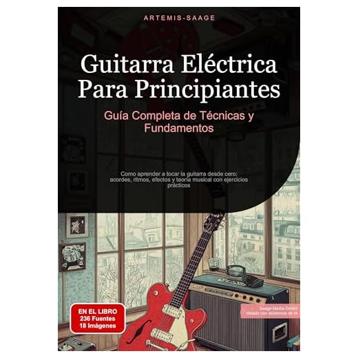 Guitarra Eléctrica Para Principiantes: Guía Completa de Técnicas y Fundamentos: Como aprender a tocar la guitarra desde cero: acordes, ritmos, efectos y teoría musical con ejercicios prácticos