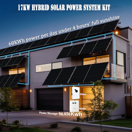 Solar panel kit 10kW off grid
