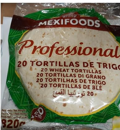 Tortita Trigo Mexifood 20 Cm Bolsa 20 Ud
