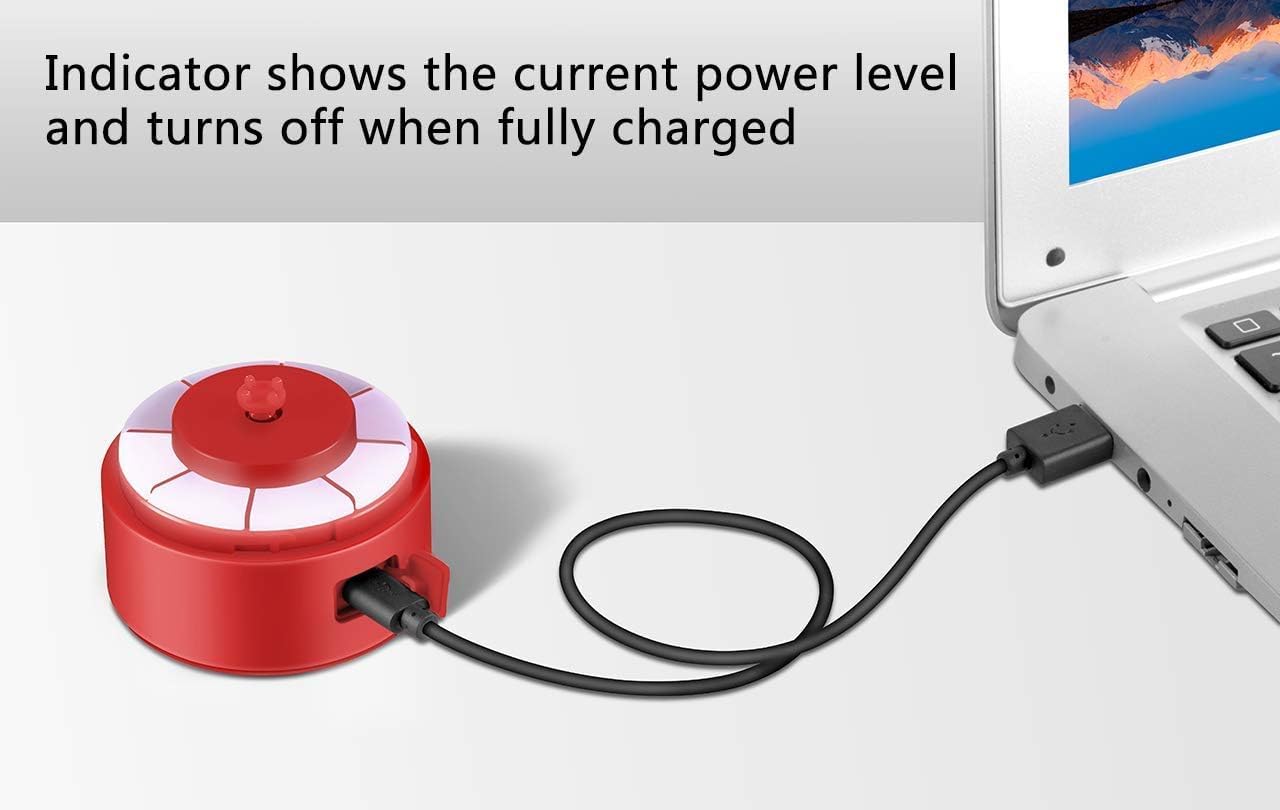 VOLTRX Bouteille shaker de protéines électrique de qualité supérieure, fabriquée en Tritan – Sans BPA – Tasse mélangeuse portable Vortex de 710 ml, rechargeable par USB C pour boissons protéinées