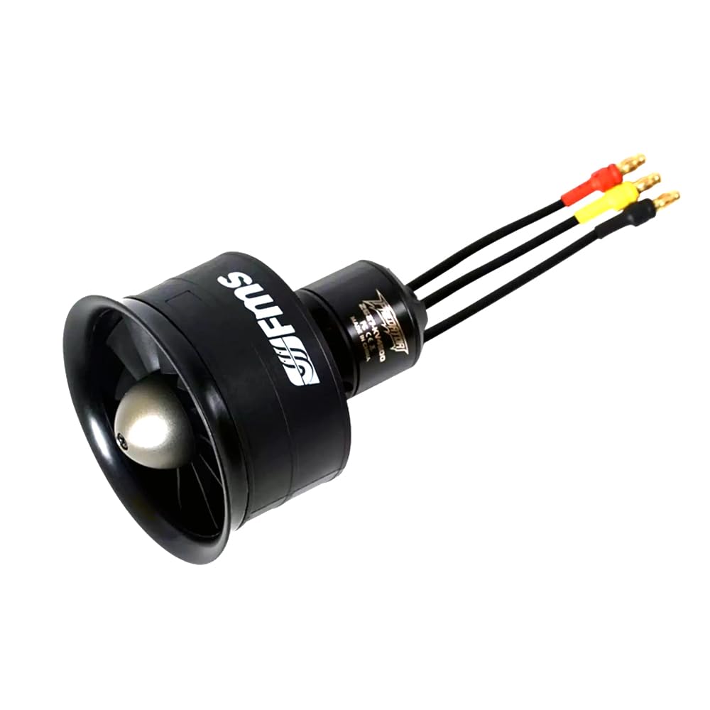 FMS 50mm 11-Blade EDF canalizzato Fan con 4S 2627-4500KV Motore Brushless per RC Aereo Modello Aereo Jet Parts