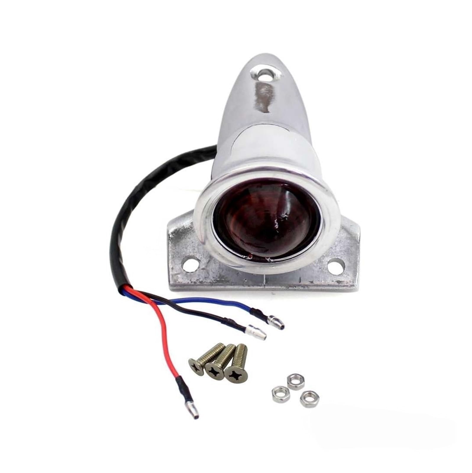 Luces traseras LED universales para Motocicleta Harley Slim, luz Trasera de Freno, Luces traseras de Freno