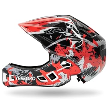 childrens full face bike helmet