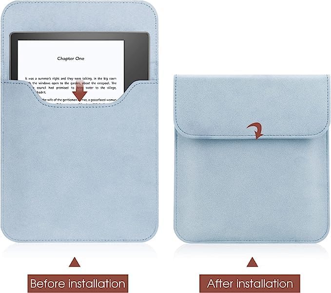 Miniatura 3 de Funda universal para lector de libros electrónicos de 7 pulgadas, compatible con Oasis 2019 y 2017  Kobo Libra 2 E-Reader y Pocketbook Era, funda