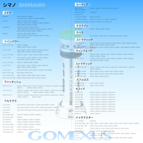 ゴメクサス R4 リールスタンド 48mm スピニングリール 保護用 ダイワ (Daiwa) シマノ (Shimano) ストラディック アルテグラ ヴァンキッシュ 対応 バランサー 7g超軽量 釣り道具 簡単取り付け ランガン ライトゲーム ルアー釣り 3枚目