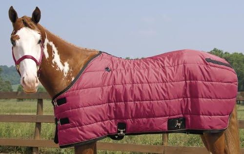 Weaver Heavyweight Quilted Winter Stable Blanket (300 Grams) - Size:74" Color:Bu