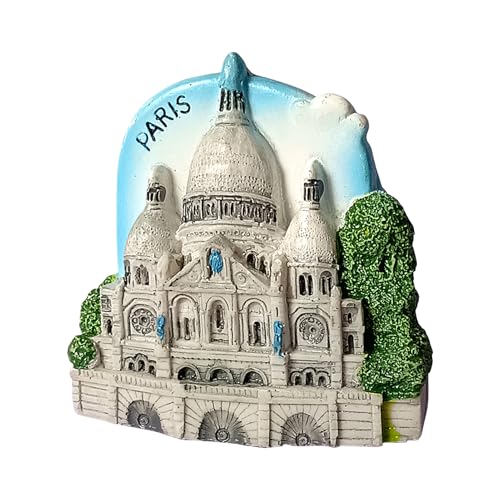 París Fright Magnet France | Fuertes imanes de 3D con castillo de movimiento Versalles, imanes decorativos para neveras, cocina, armarios y oficina, viajes y artículos de colección