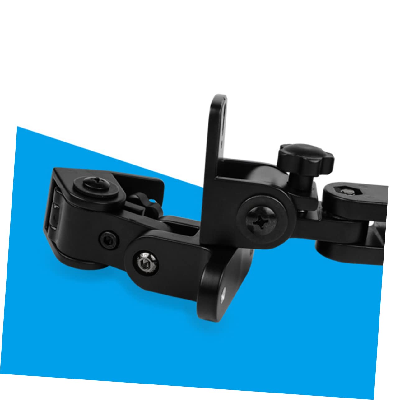 HEMOTON Supporto Casse Surround da Parete in Lega di Zinco Nero