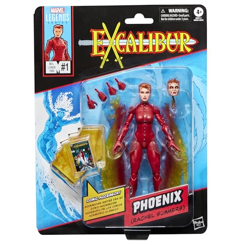 ハズブロ(Hasbro)MARVEL マーベルレジェンド・シリーズ フェニックス(レイチェル・サマーズ)『エクスカリバー #1』 コレクション用 15 cm アクションフィギュアおもちゃ G0814 正規品