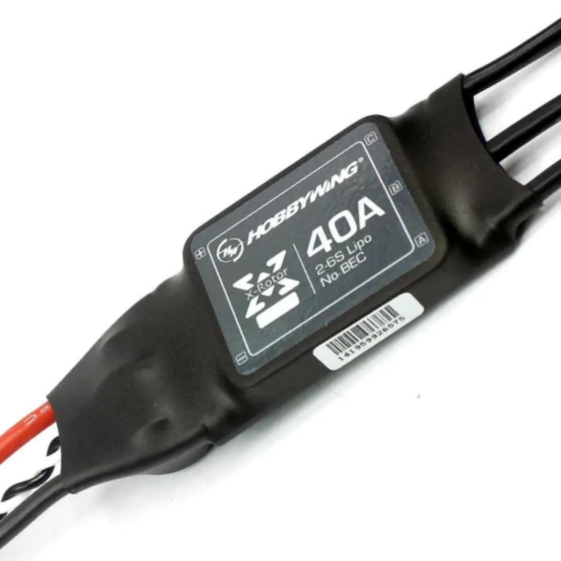 Robocraze Hobbywing Xrotor 40A Brushless ESC β High-Performance BLDC Electronic Speed Controller for DIY Multicopter Drones with Fast Throttle Response and 621Hz Refresh Rate