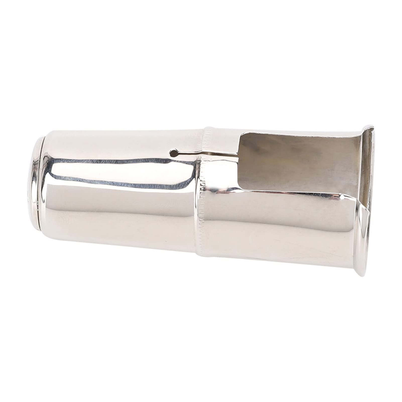 Capuchon bec clarinette Sib, couvercle de protection de capuchon de tête de flûte, bouchon d'embouchure nickelé, pour saxophone, de la clarinettes aiguë ou de la clarinette
