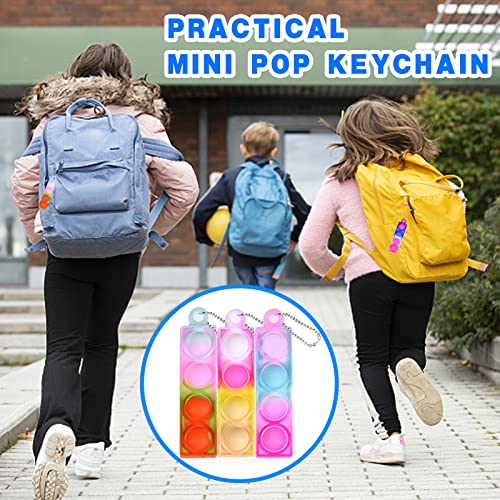 75Pcs Party Favors For Kids 3-5 4-8 Fidget Toys Bulk Mini Pop Keychain Sensory Toys Stocking Pinata Stuffers Birthday Carnival Treasure Classroom Prizes Toddler Toys Fidget Pack Stress Relief Toys #TOP2