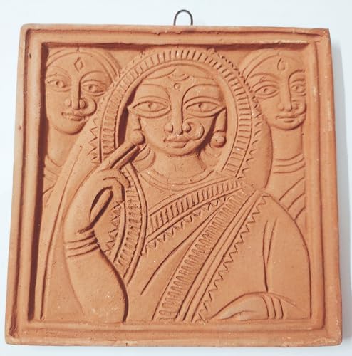 Mukherjee Handicraft’s Terracotta Wall Hanging Showpiece for Home Décor Jamini Roy Mukherjee Handicraft’s Terracotta Wall Hanging Showpiece for Home Décor Jamini Roy