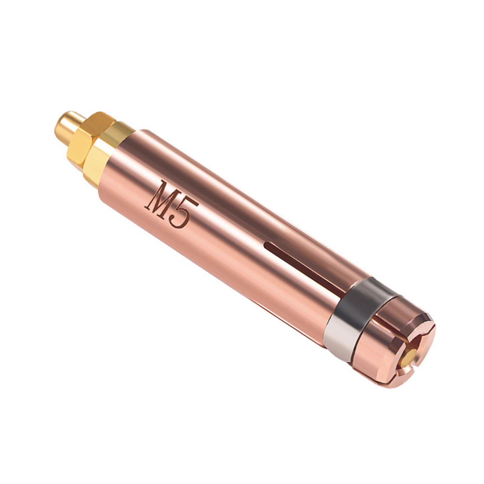 Conductivity Copper Studs Collet Studs Clamps for Efficiency Energy Transfer in Industrial Applications 3-10 Student Welding Addition