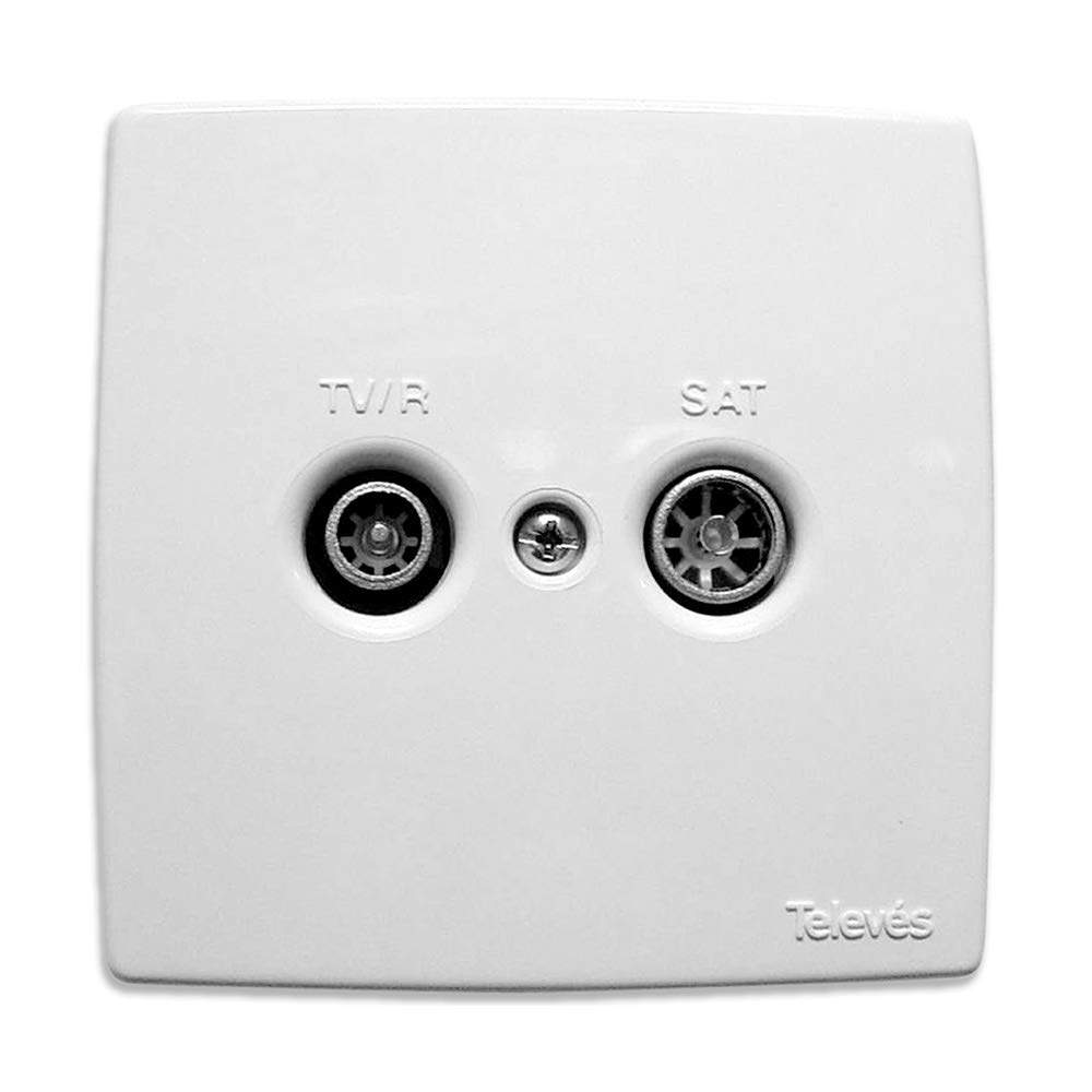 Televes 5440 – Caratula Socket TV/fm-sat