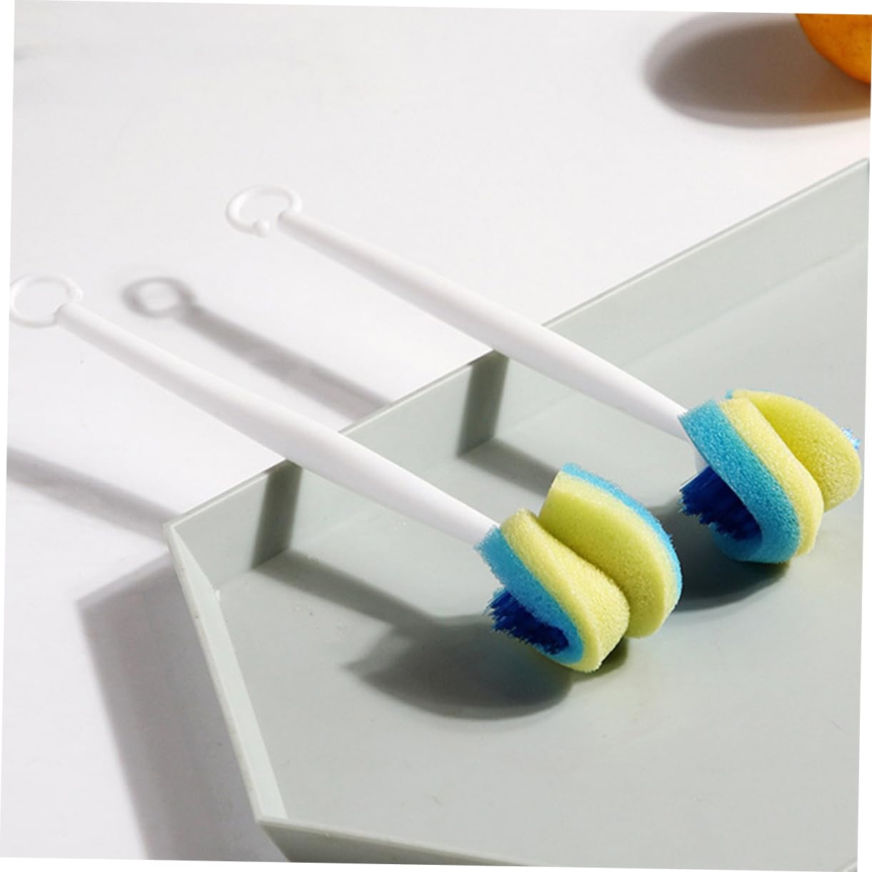 Didiseaon 3 Pcs Glass Washing Brush Bottle Brush Teapot Spout Brush Cleaner Bottle Cleaner Brush Cleaner Bottle Sponge Brush Sponge Cleaning Brush Bottle Cleaning Brush