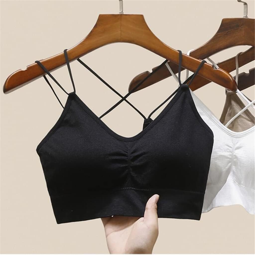 with Chest pad Small Sling Inner Build Bottoming Beautiful Back Thin Outer Tops Detachable Underwear
