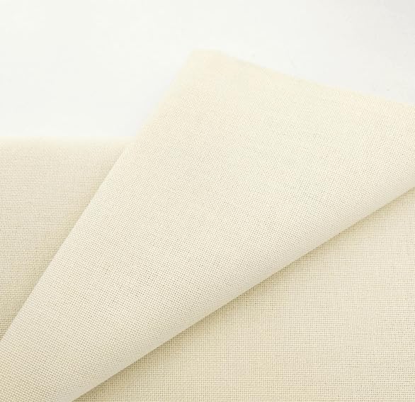 Image of Wizardi Murano 32 Count Soft Cream 3984 /99. Needlework Canvas, Cross-Stitch Fabric, Embroidery Cloth, Needlepoint Canvas. 52% Cotton and 48% Viscose. Precut Zweigart