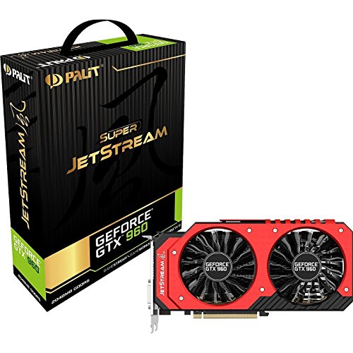 Palit Super JetStream GeForce GTX 960 2 GB Video Card