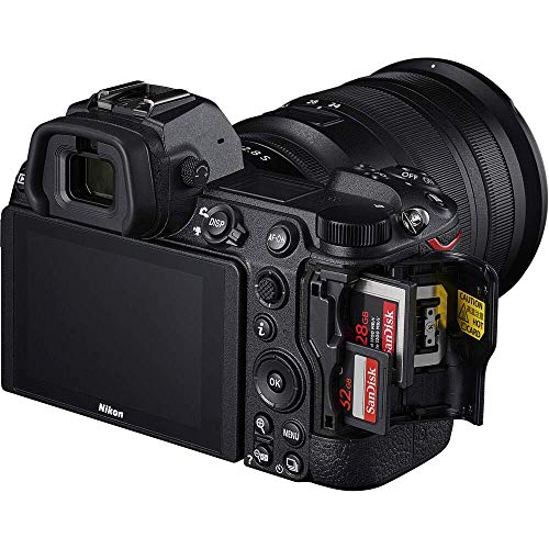 Nikon Z 6Ii Mirrorless Digital Camera 24.5Mp With 24-70Mm F/4 Lens (1663) + 64Gb Xqd Card + Enel15C Battery + Corel Software + Case + Cleaning Set + More - International Model (Renewed) #TOP5