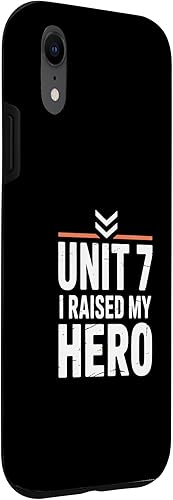 Miniatura 3 de Unit 7 I Raised My Hero Military Parent Pride Case for iPhone XR