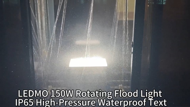 Image of ledmo 150W Outdoor LED Flood Light Switch Control Full 360 Rotation Exterior Wall Pack Lights 21000lm 5000k Modern Security Commercial Wall Mount Fixture for House Shop Barn Warehouse Building