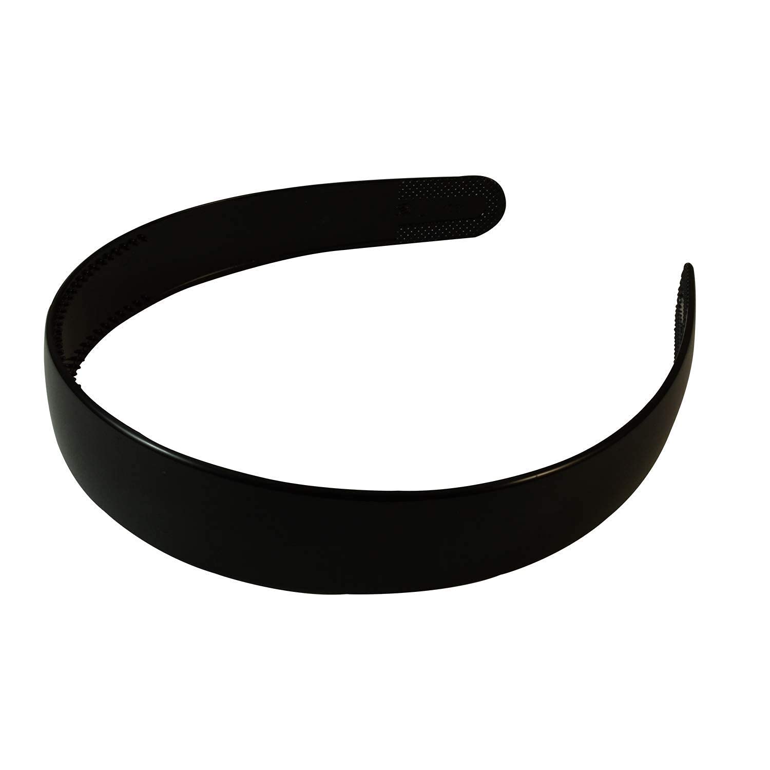 SUNBIRD Girls Set Of 6 Black Color Plastic Hair Bands 25 mm Hair Band Hair Band Kids Girls (Black) (B09C1R8VHZ) Amazon Price History, Amazon Price Tracker