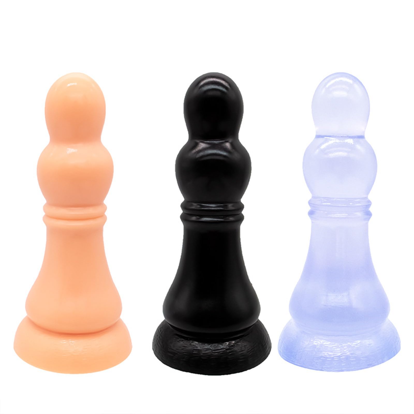 Amazon.com: 6.1 inch Chess Shape Soft Anal Plug Anal Dildo with Strong  Suction Cup Sex Toy Butt Plug Clitoral Dildo for Women Men
