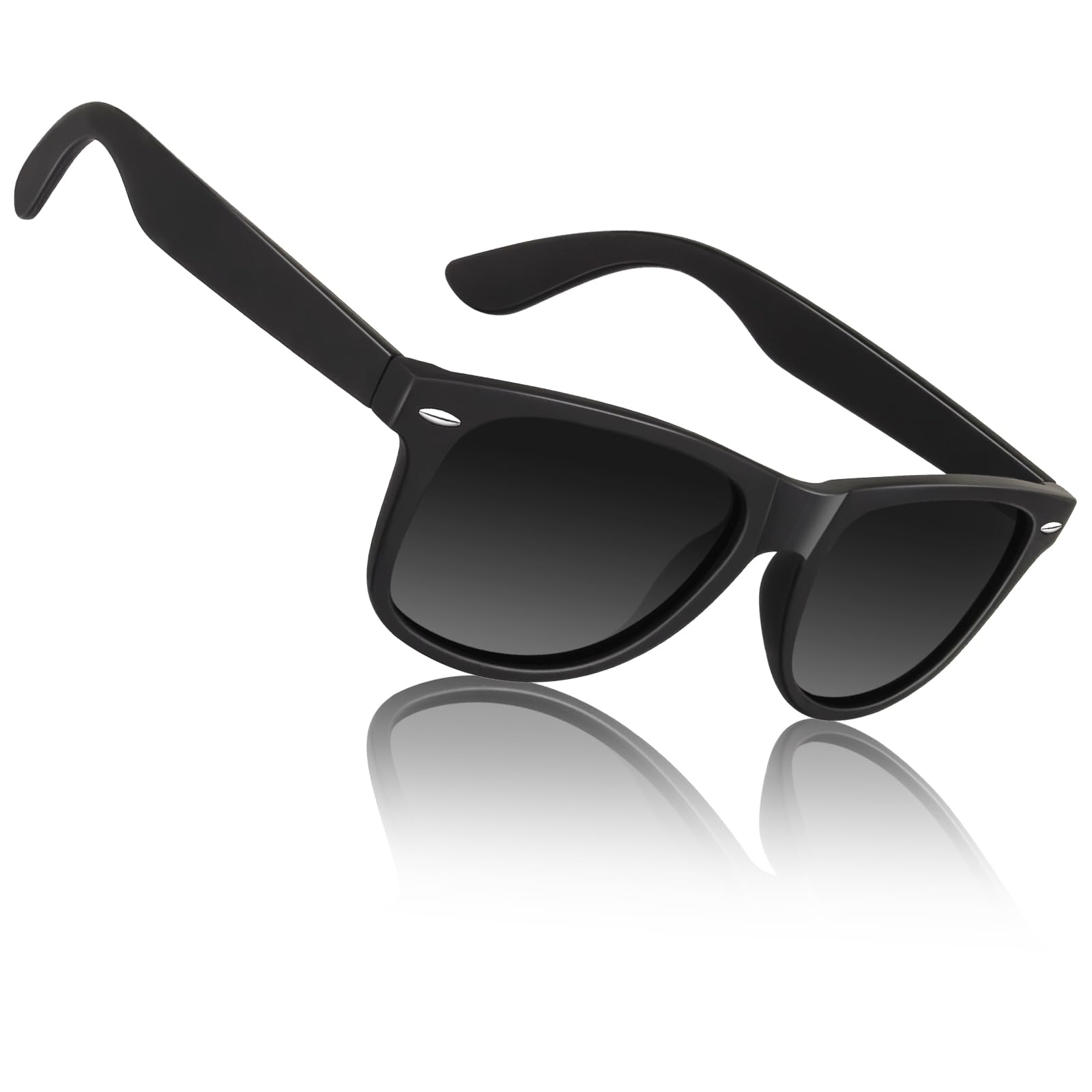 Sunier 2026 Hoher Schutz Sonnenbrille Herren Polarisiert Retro Vintage 100% UV-Schutz Klassisch Golf Fahren Fahrende Angeln Reisen Sonnenbrille Damen Cat 3 CE