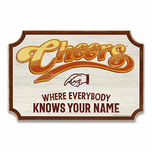 Cheers Where Everybody Knows Your Name Wood Wall Decor