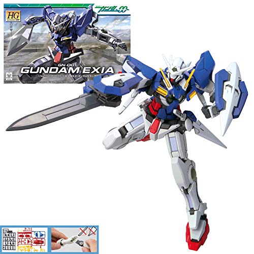 GUNPLA BANDAI MK57927/5057927-Maqueta Gundam HG 1/144 EXIA, Color (Bandai-Gunpla BAS5057927)