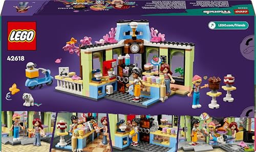 Friends Caffè di Heartlake City, Giochi Didattici per Bambine e Bambini da 6 Anni, Negozio Giocattolo da Costruire con 3 Mini Bamboline, Cane, Caffetteria e Pasticceria, Idee Regalo 42618 - Lego - Immagine 11
