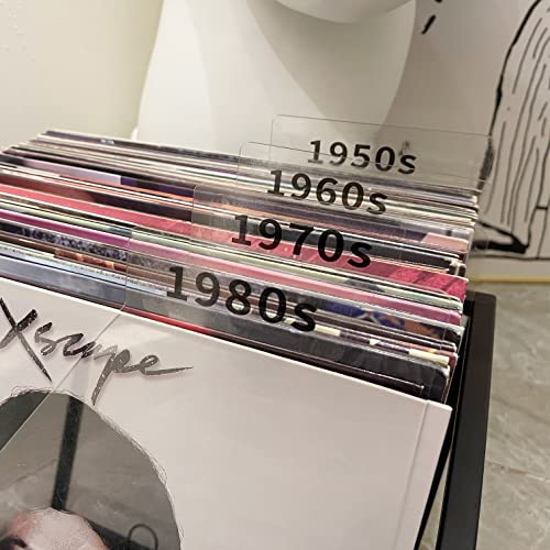 OrigoDeco Acrylic Vinyl Record Dividers DIY Record dividers Record